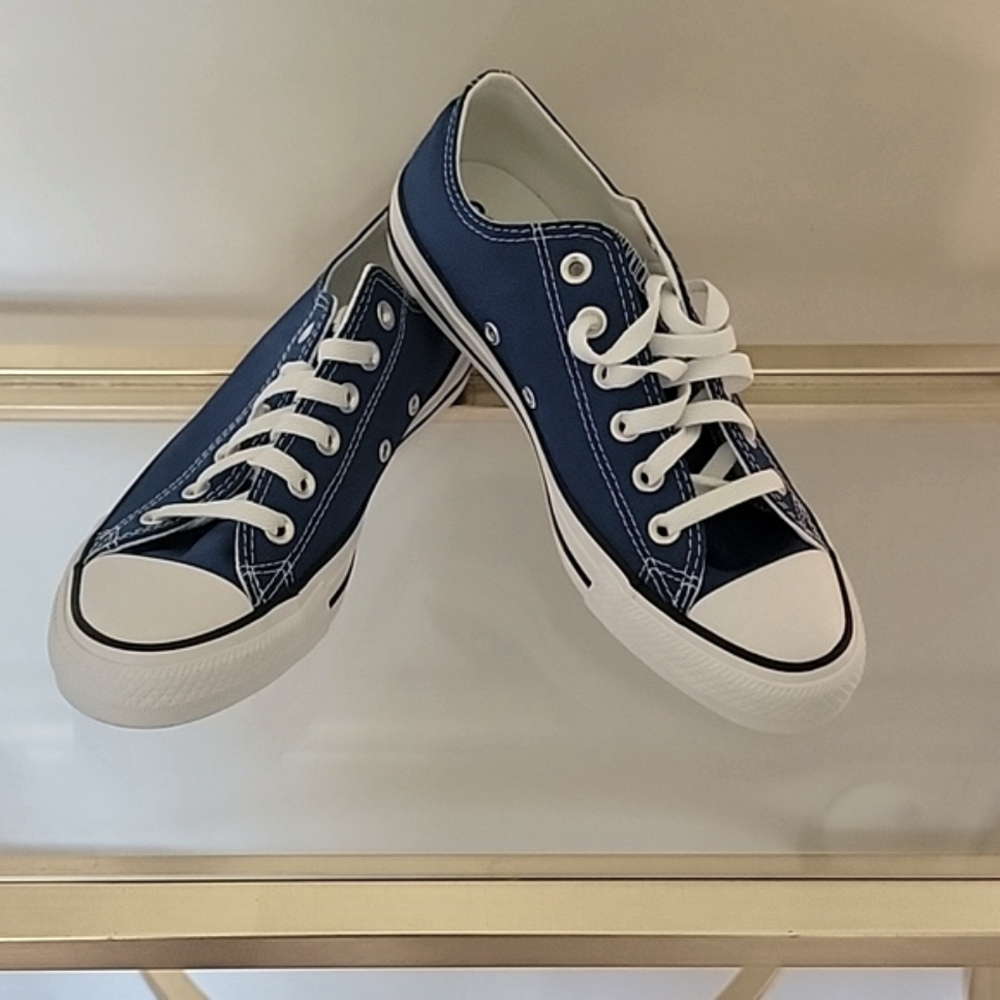 New Royal Blue Converse shoes